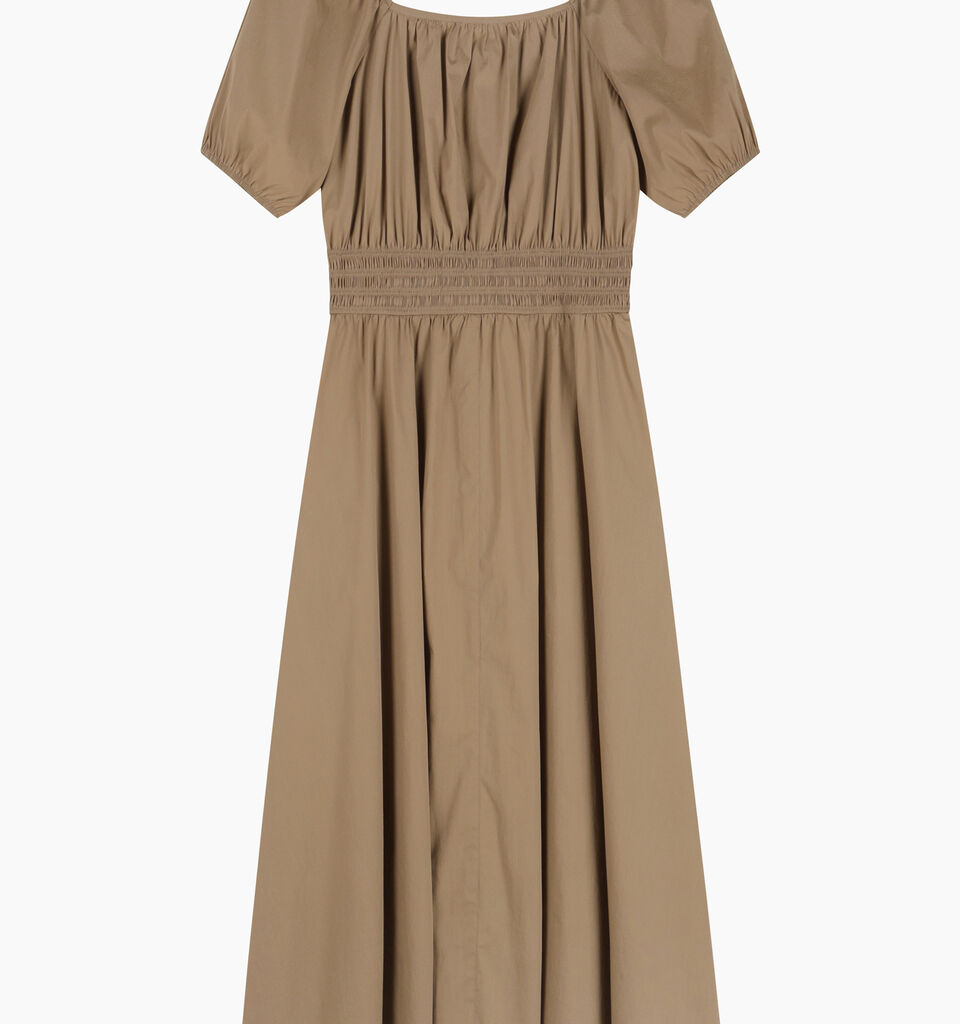 Beige long dress - null - Beige | Sisley K image number 2